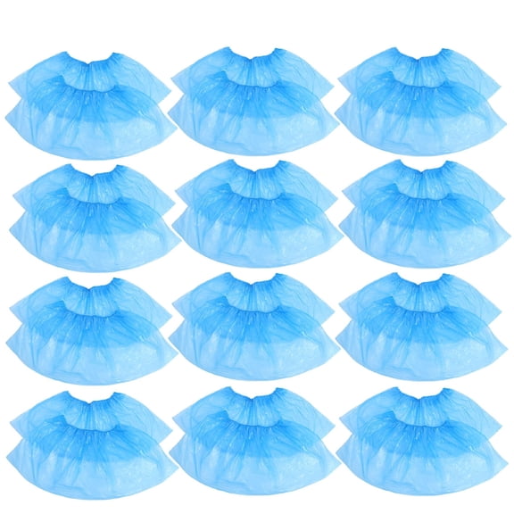 TELOLY Waterproof Shoe Covers - 100 Booties for Floor, Carpet