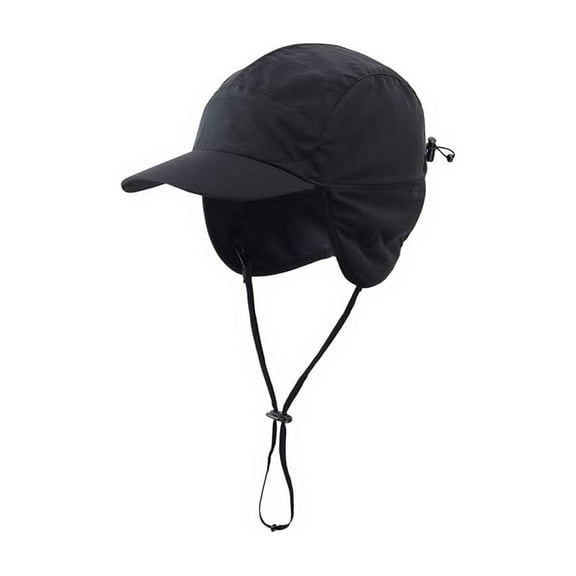 TELOLY Winter Caps For Men Prevent Splashing Gorros Para Frios De Hombres Warm And Thickened Velvet Winter Hats For Men Black