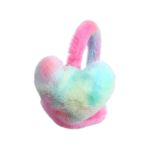 TELOLY Winter Ear Muffs For Kids Cozy Plush Earmuffs Outdoor Furry Ear Warmers Ear Covers for Adults