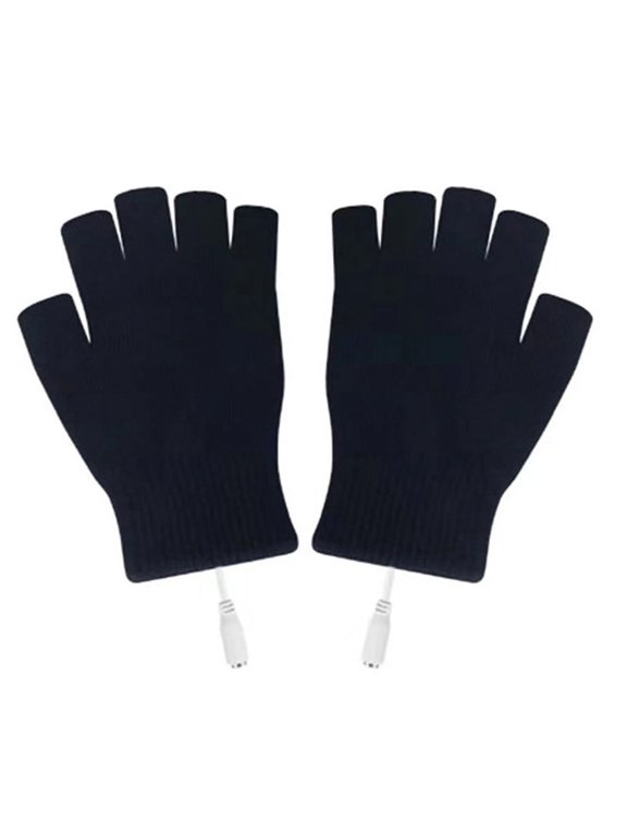Winter Electric Heated Gloves Battery Powered Heating Gloves Warm Thermal Gloves for Hiking, Skiing, Hunting, Hand Warmer