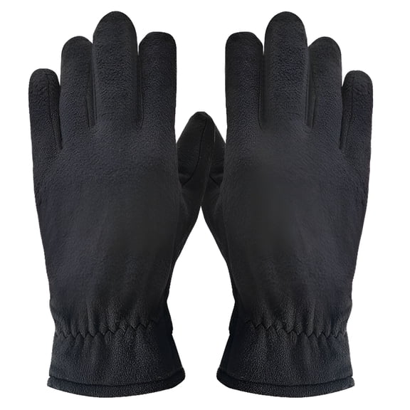 TELOLY Winter Gloves -30F Cold Proof Deerskin Suede Leather Insulated Water-Resistant Windproof Thermal Glove for Driving Hiking Snow Work in Cold Weather