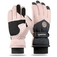 thumbnail image 1 of TELOLY Winter Gloves,Adjustable Fit Winter Gloves Women,Sensitive Fingers Thermal Gloves Snow Gloves,Pink, 1 of 2