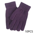 thumbnail image 1 of TELOLY Winter Gloves,Cold-Resistant Gloves Work Gloves,Waterproof Design Adjustable Fit Winter Gloves Women,Purple, 1 of 2