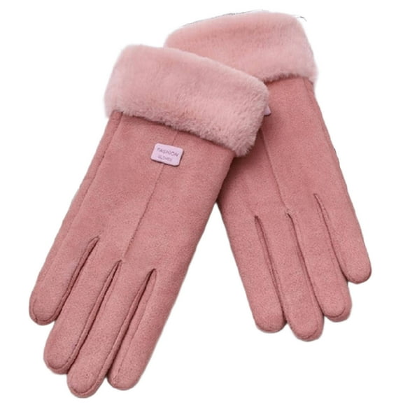 TELOLY Winter Gloves,Comfortable Fit Mens Winter Gloves,Warm Interior Cold Resistance Snow Gloves,Style3