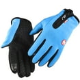 thumbnail image 1 of TELOLY Winter Gloves,Flexible Design Mens Winter Gloves,Cold Resistance Thermal Protection Gloves for Women Cold Weather,S,Blue, 1 of 2