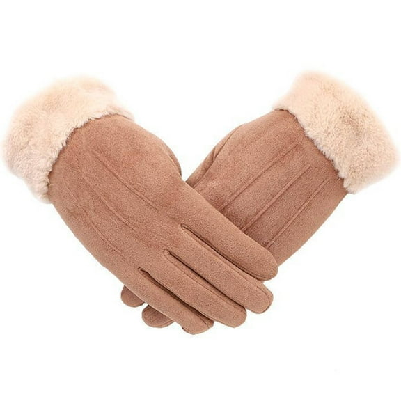 TELOLY Winter Gloves,Thermal Gloves Winter Gloves Women,Touchscreen Features Cold Protection Snow Gloves,Style1