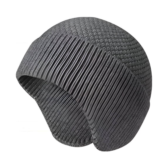 TELOLY Winter Hats for Men,Fleece Lining Mens Beanie,Ultimate Warmth Beanies Women,Gray