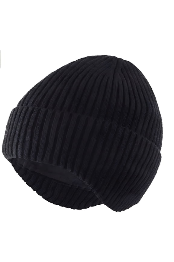 Winter Men's Knit Earflap Hat Beanie Hat Stocking Caps Warm Ear Flap Hat