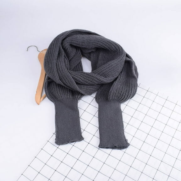 TELOLY Winter Scarf,Follows Fashion Trends,Large Scarf Size Rich Choices,Gray