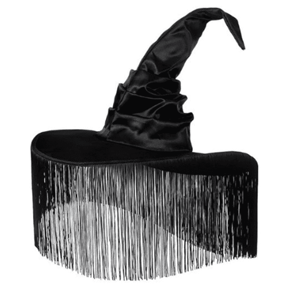 TELOLY Witch Hat Female Witch Design Decorative Props Durable Material Light and Convenient Children'S Festival Hat,