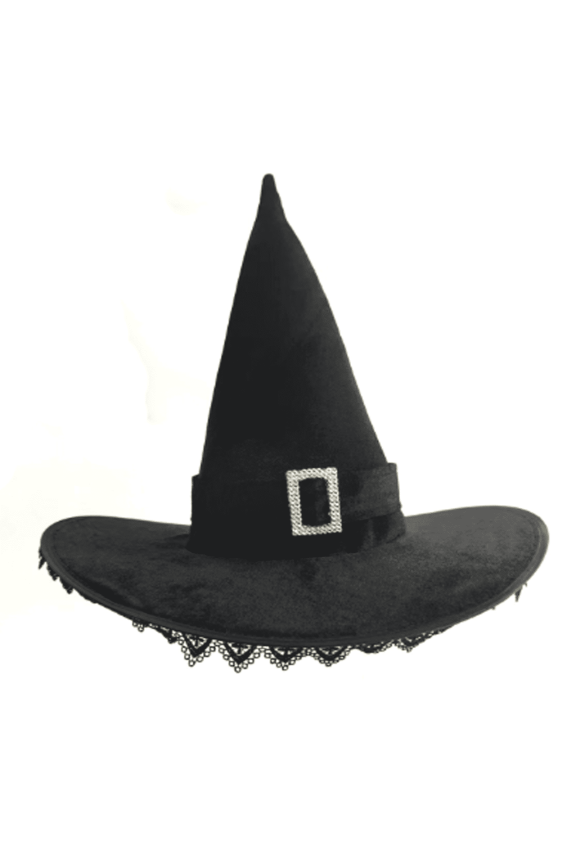 Witch Hat Female Witch Design Halloween Hat Opp Bag Independent Packaging Light and Convenient Witch'S Headdress,