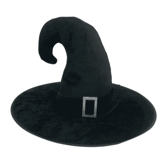 TELOLY Witch Hat Halloween Theme Witch'S Headdress Durable Material Light and Convenient Party Hats,