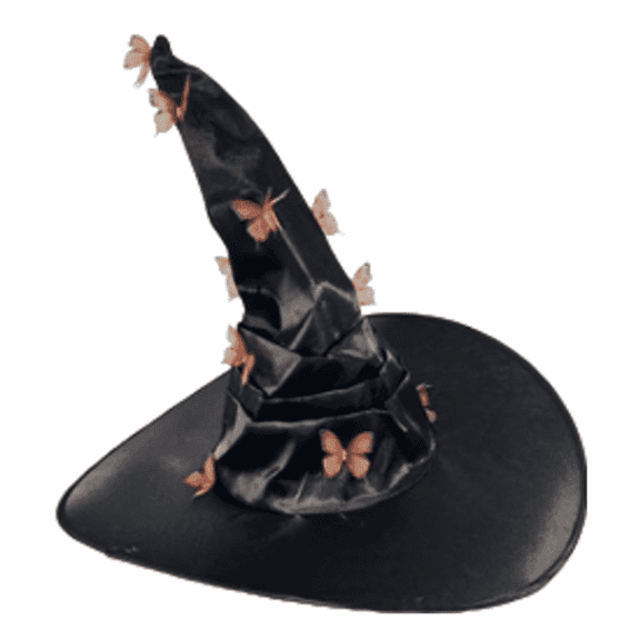 TELOLY Witch Hat Opp Bag Independent Packaging Witch'S Headdress Female Witch Design Bright Colors Party Hats,