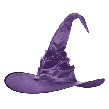 TELOLY Witch Hat Personalized Wizard Hat with A Pointy Tip Witch Hat Bright Colors Durable Material Party Hats,