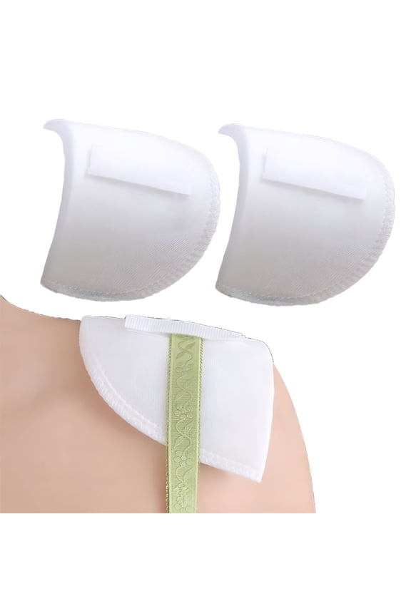 Women Reusable Bra Strap Cushions Pliable Holder Supple Non Slip Ease Shoulder Pads Material Sponge Sticker