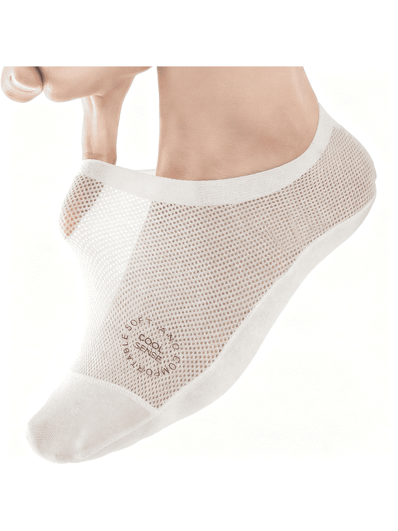 WomenS Cool Sense Thin Non-Slip Nylon Socks | Like Barefoot,Cool for Summer,Ideal for Diabetics Or Sensitive Feet,No Slipping,For Long Drives & Home Lounging