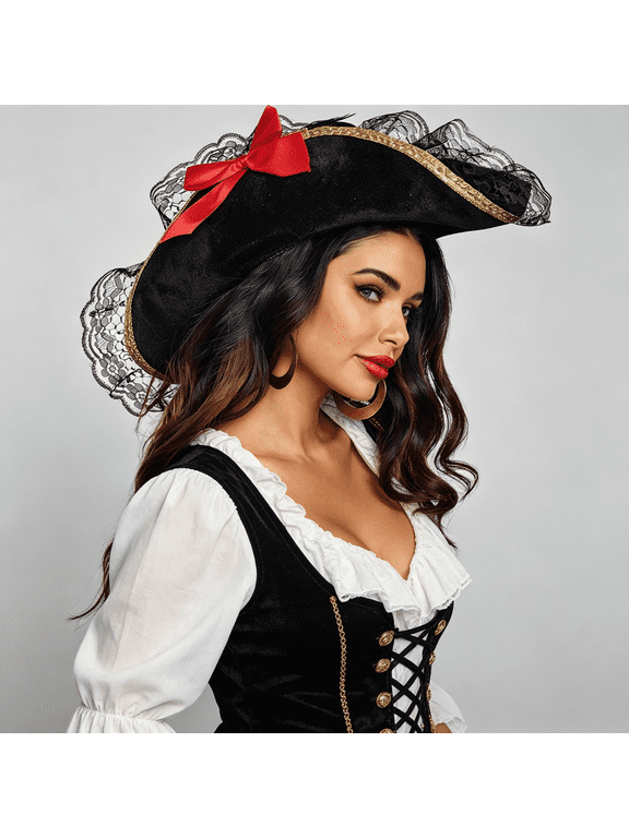 Women'S Pirate Hat (Woman'S) Classic Pirate Hat