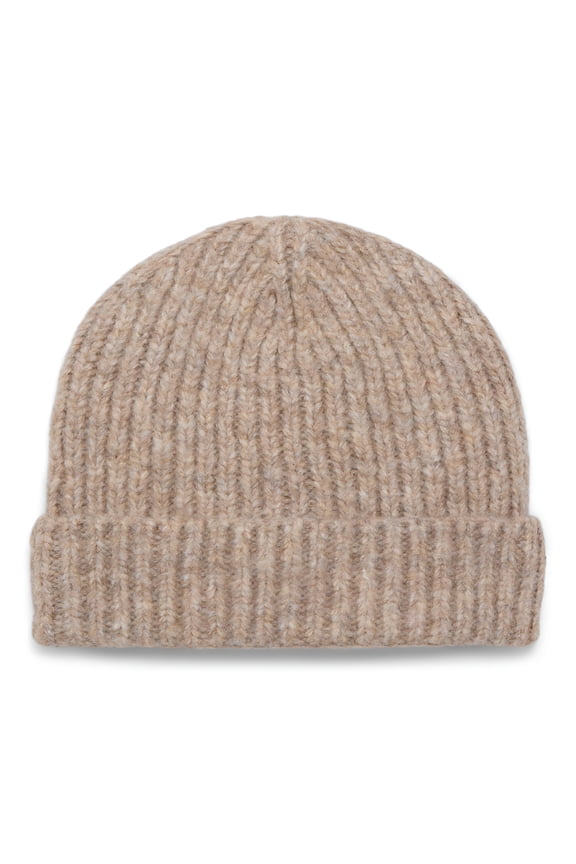 Women'S Rib Beanie, Beanie Hats for Women, One Size Fits Most, Toasted Heather