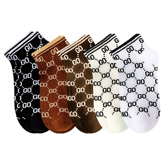 TELOLY Women'S Socks,Summer Thin Style Short Socks for Women,Japanese Cute Style Womens Low Cut Socks,Contrasting Colors2