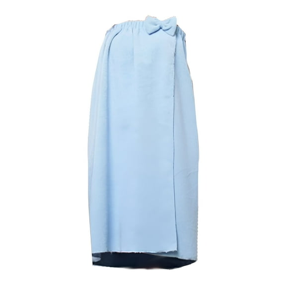 TELOLY WomenS Terry Cloth Spa And Bath Towel Wrap With Adjustable Closure & Elastic Top