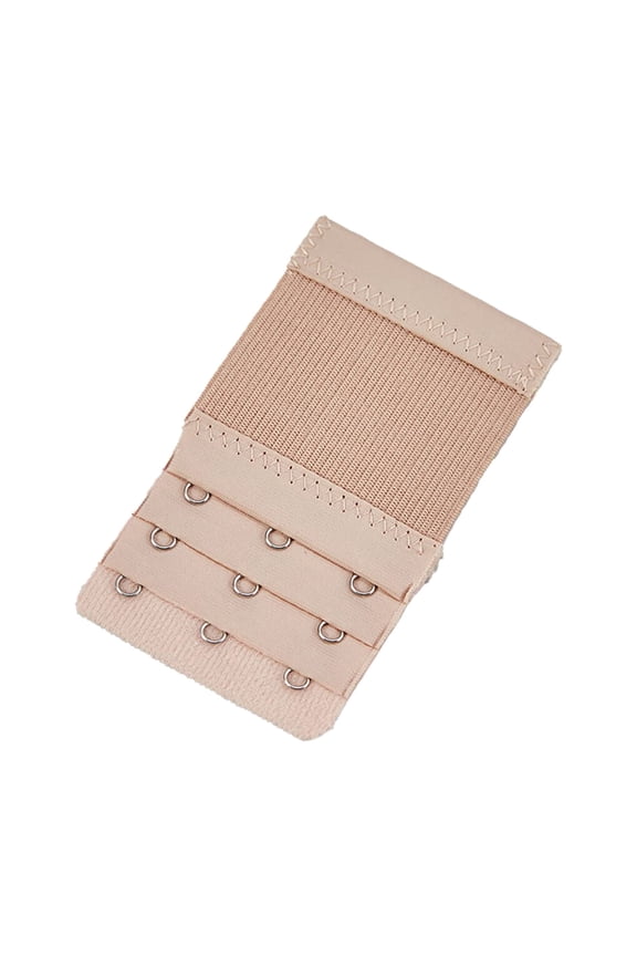 Women's Bra Extender Comfort 3 Row 3 Hook Stretchy Soft Bra Extension Strap Pack of 4 Free Size