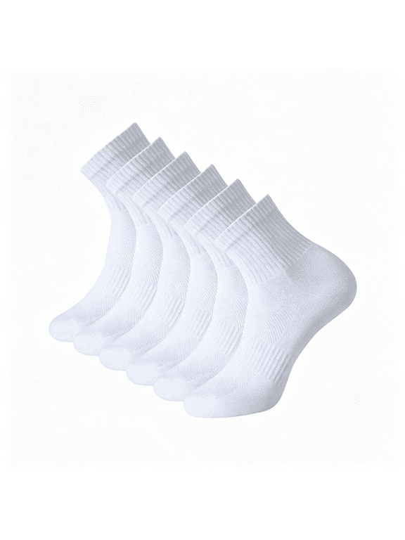 Womens Anti Odor Seamless Moisture Wicking Cotton Ankle/Crew Dress Socks|Breathable,Blister Resistant,Sweat Proof,Thin,Hiking,Anti Stink,Size 6-10 Ladies Thin Seamless Ankle Socks