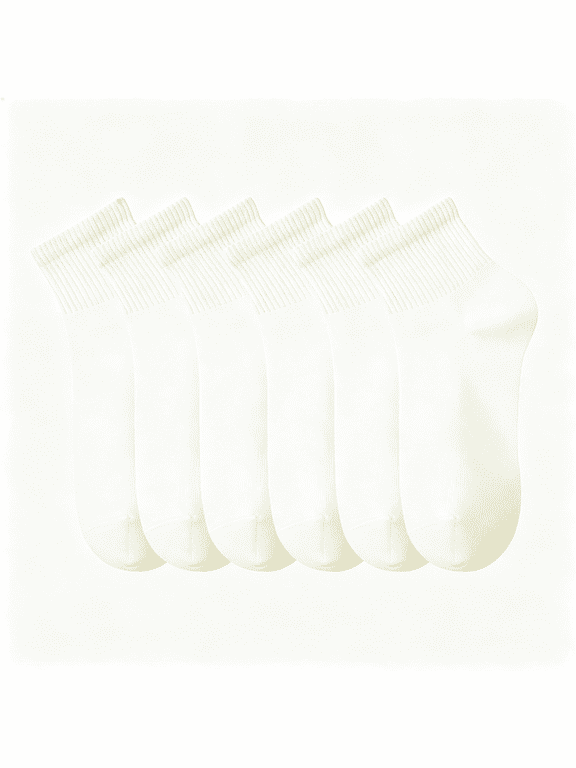 Womens Cotton Ankle Socks Low Cut Athletic Casual Mutil Color No Show Running Socks for Women Off White Socks
