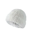 thumbnail image 1 of TELOLY Womens Hats,Thermal Plush Beanie,Winter Imitation Fur Womens Hat,Style 1, 1 of 2