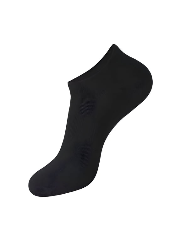 Women'S Socks Ankle Low Cut 100 Percent Cotton Socks 100% Cotton 6 Pairs Black Or White