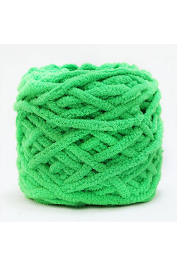 Wool,Material Made Of Ice Stripe Yarn Wool Yarn,Versatile Yarn Chunky Yarn for Hand Knitting,Green