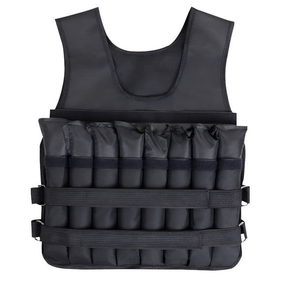 TELOLY Workout Weighted Vest for Women Men Adjustable Weight Exercise Training Fitness Body Weight Vests for Running Training Workout Jogging Walking Exercise Equipment