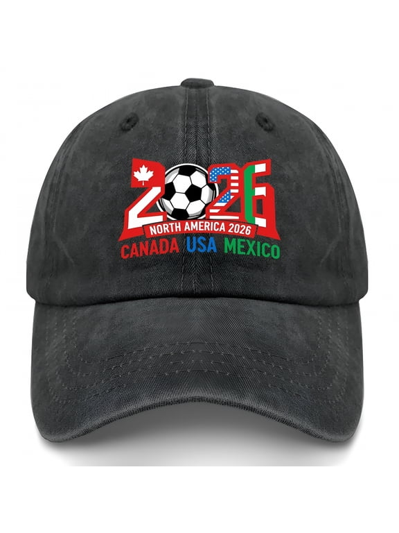 World Cup Hat,2026 Classic Baseball Cap for Men Women,Breathable Casual Sports Cap for Game Day & Outdoor