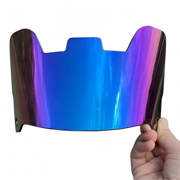 TELOLY Youth Football Eye Shield Clear Visors With Anti Fog Football Visors,for Football,Sports,Helmet Visor,Player Protection,Outdoor Training,Games