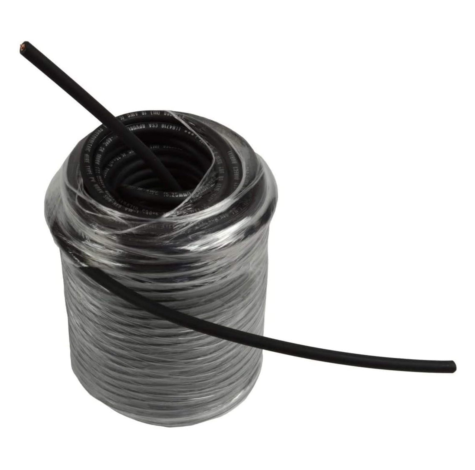 TEMCo 10 AWG/Gauge Solar Cable - Made in The USA 100 Feet Black (Variety of Lengths Available)