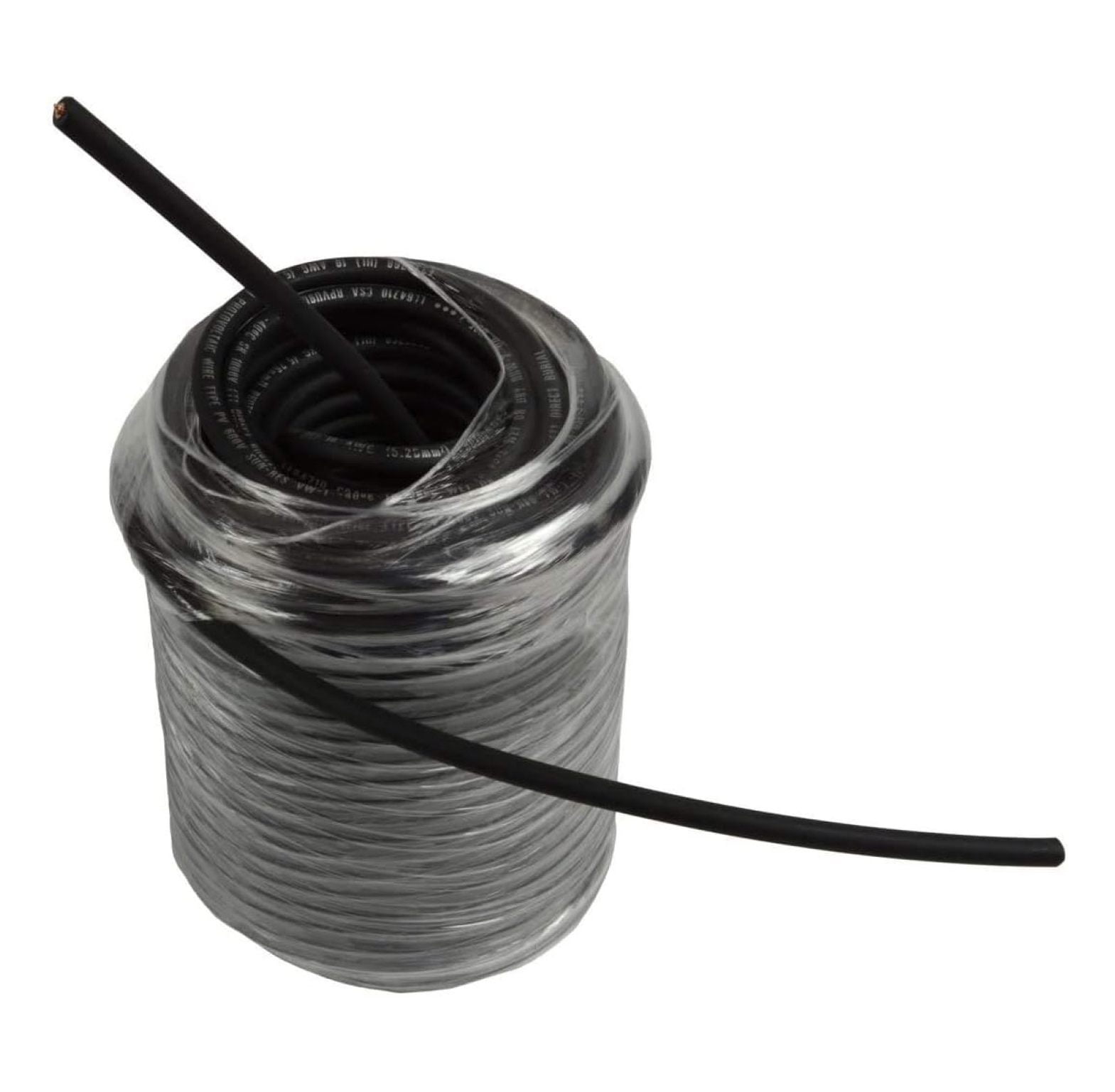 TEMCo 10 AWG/Gauge Solar Cable - Made in The USA 150 Feet Black (Variety of Lengths Available)