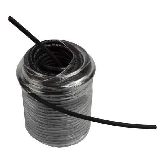 TEMCo 10 AWG/Gauge Solar Cable - Made in The USA 150 Feet Black (Variety of Lengths Available)