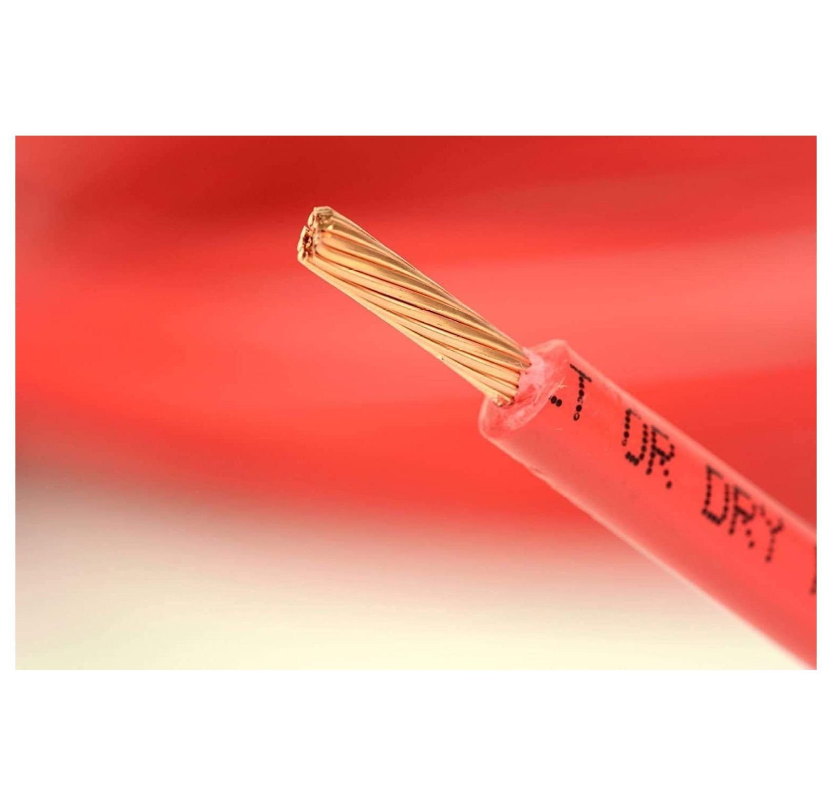 TEMCo 10 AWG/Gauge Solar Cable - Made in The USA 250 Feet Red (Variety of Lengths Available)