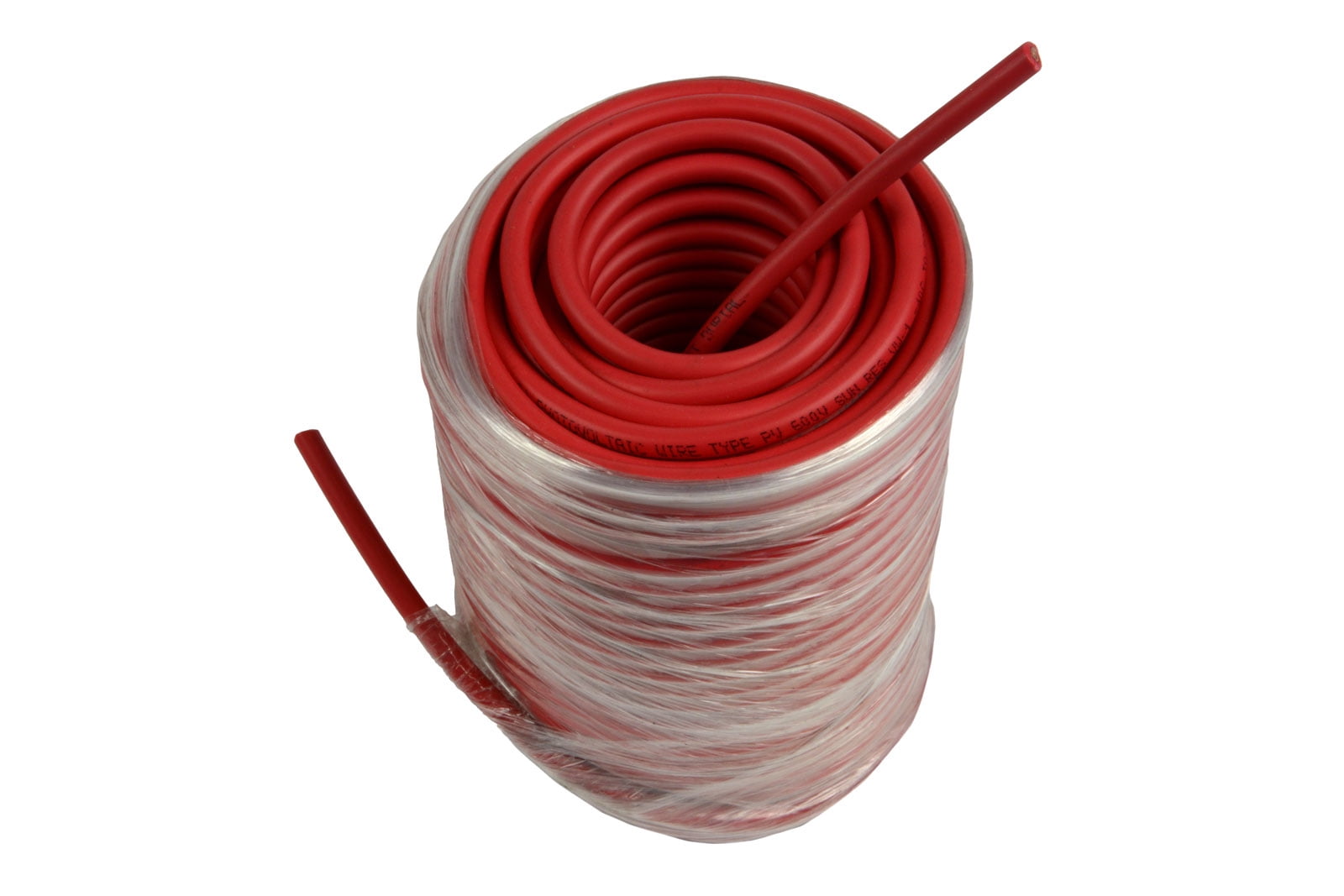 TEMCo 10 AWG PV Solar Panel Wire 500 Ft Red Power Cable UL 4703 Copper MADE IN USA