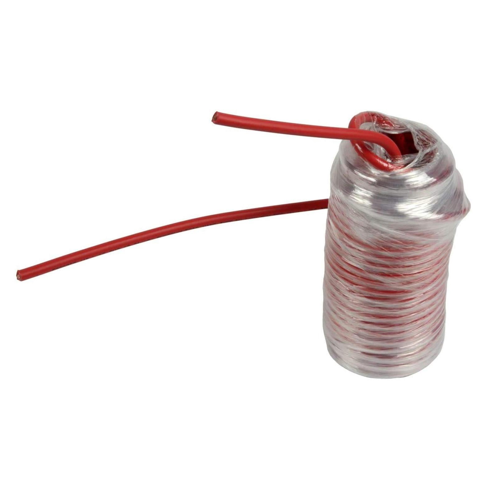 TEMCo 12 AWG/Gauge Solar Cable - Made in The USA 30 Feet Red(Variety of Lengths Available)