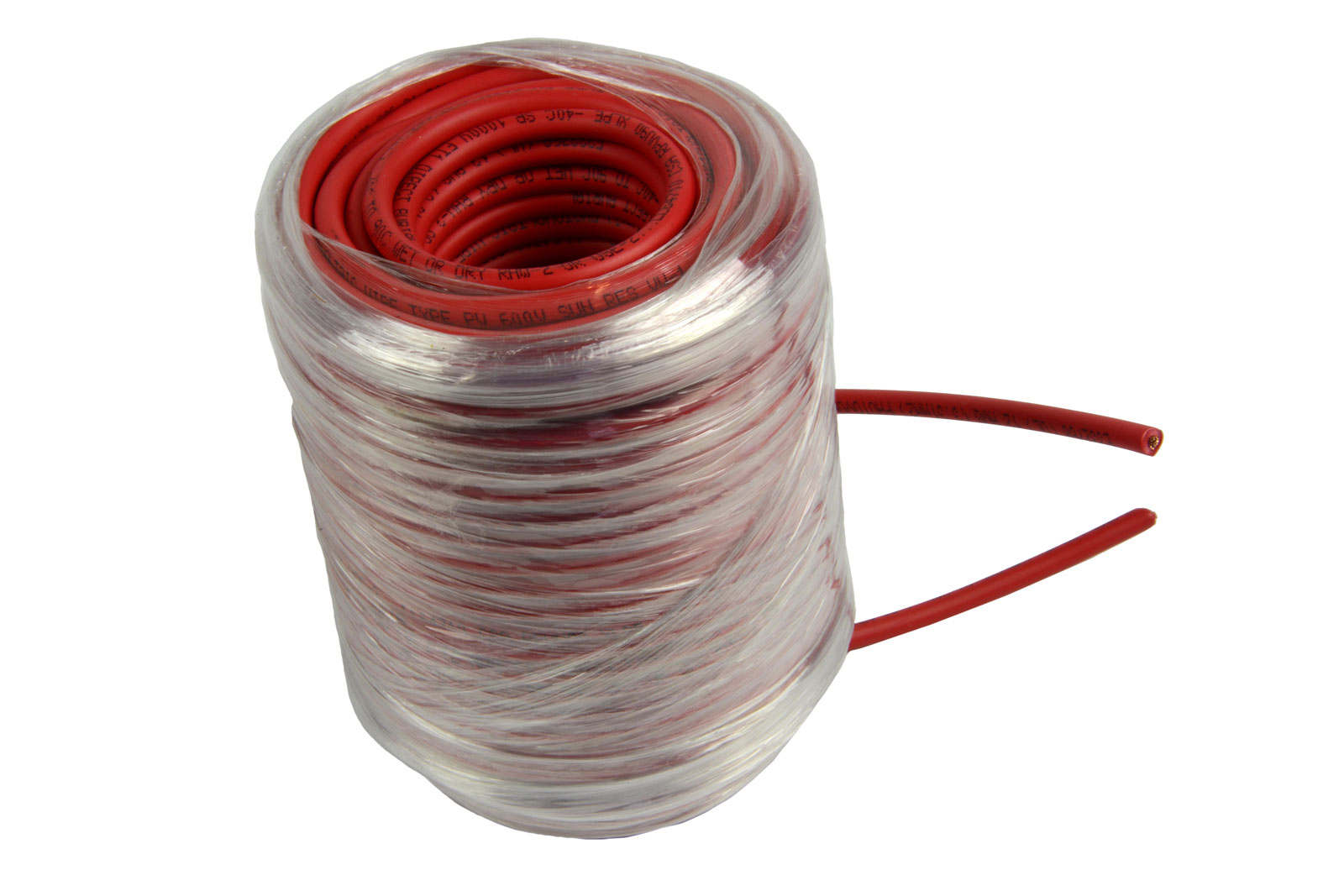 TEMCo 12 AWG PV Solar Panel Wire 100 Ft Red Power Cable UL 4703 Copper MADE IN USA