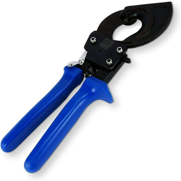 TEMCo TH0035 Ratcheting Wire & Cable Cutter for 500 MCM Copper and Aluminum