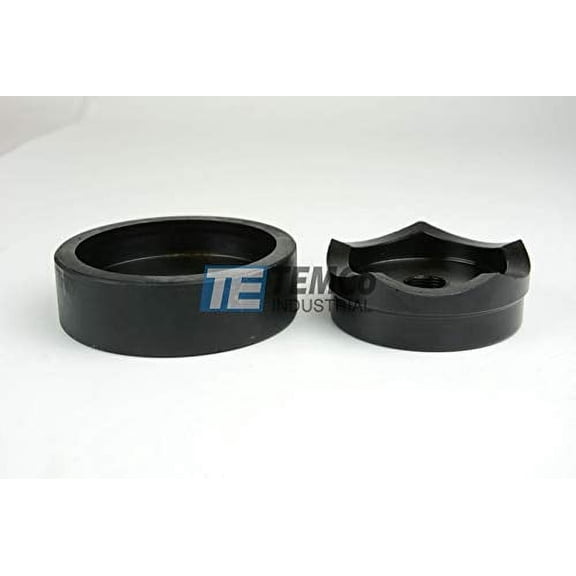TEMCo THA004 3" Conduit Punch and Die For Hydraulic Knock Out Driver 3/4"-16 Thread