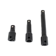 TEMO 1/2 Inch 13 mm Drive Impact Extension Bar Set, Cr-V, 3 pc 2, 3, 5 Inch Length