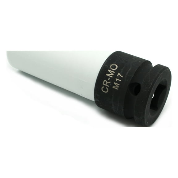 TEMO 1/2 Inch Drive 17mm Mercedes Benz Wheel Locking Socket 3.35" Long