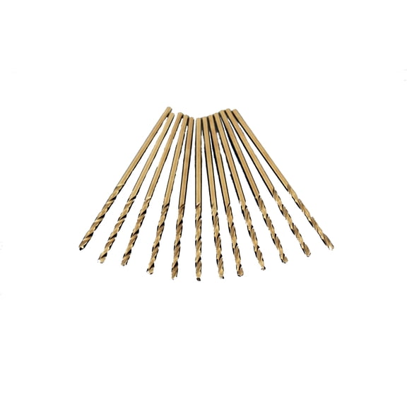 TEMO 12 pc 1/16 Inch Cobalt 135 Degree Jobber Drill Bit 3.5 Inch Length