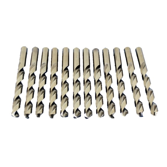 TEMO 12 pc 13/32 Inch Cobalt 135 Degree Jobber Drill Bit 8 Inch Length