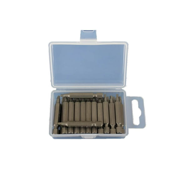 TEMO 25 pc #1 Square Robertson 2 Inch (50 mm) Screwdriver Insert Bits