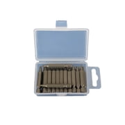 TEMO 25 pc #1 Square Robertson 2 Inch 50 mm Screwdriver Insert Bits