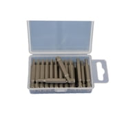 TEMO 25 pc H-4 Hex 5/32 Inch 4 mm Impact Ready 2 Inch 50 mm Length Screwdriver Insert Bits Hex Shank with Quick Release Slot