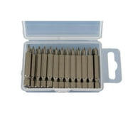 TEMO 25 pc PZ0 Pozi Drive Impact Ready 2 Inch 50 mm Screwdriver Insert Bits